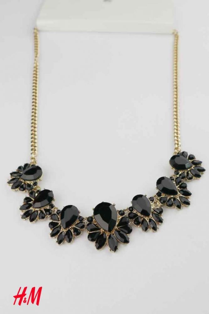 BLACK-H&M-2 Blouse Top Shirt sweater sweatshirt dress pant trouser shorts socks sweatpants hoodie coat Jacket belt necklace bracelet earrings rings bag shoes scarf tie boxers clip pins formal suit skirt wallet