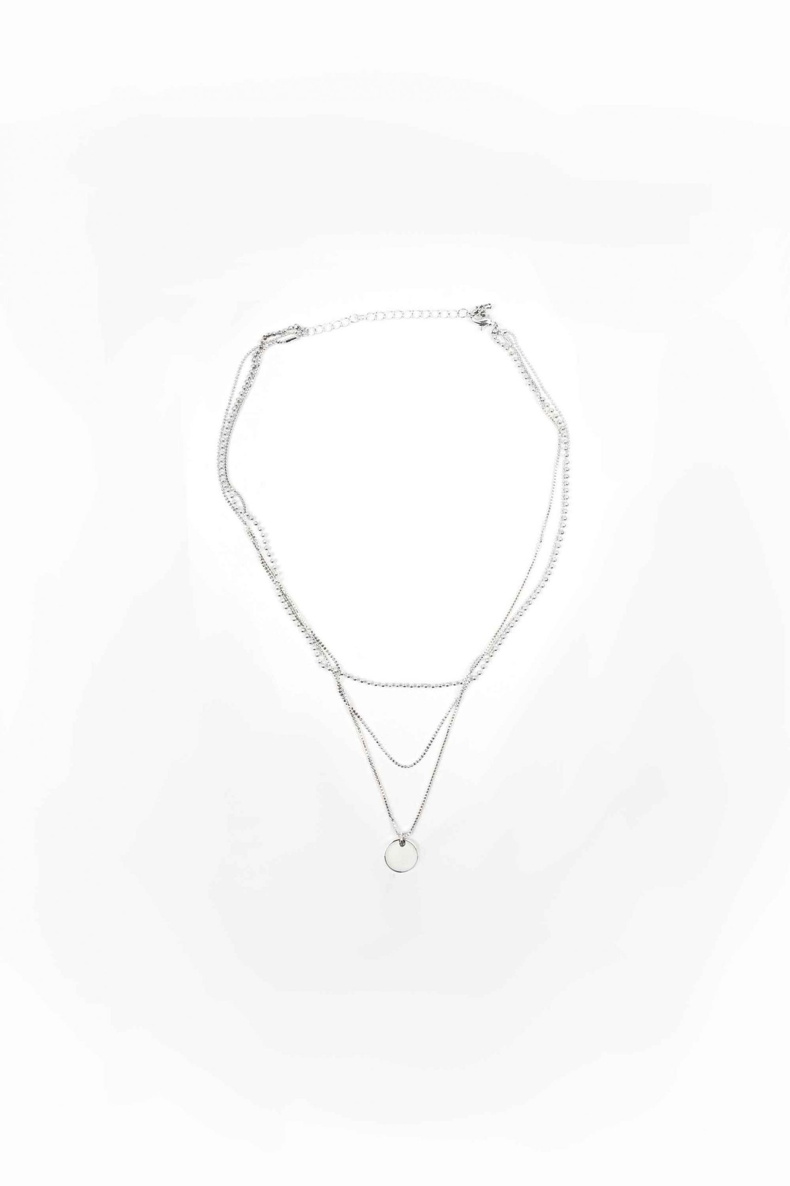 H&M Triple Strand Necklace with Pendant Authentic Brands For Less