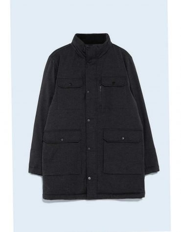 ZARA- WATER REPELLENT PADDED TRAVELLER PARKA