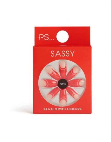 PRIMARK-Rouge Sassy False Nails
