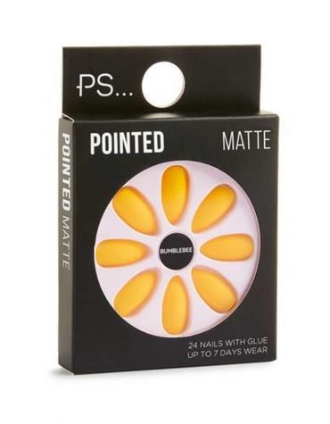Primark- Yellow bumblebee nails