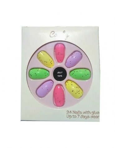 Primark-jelly tots Squareletto Candy  Nails
