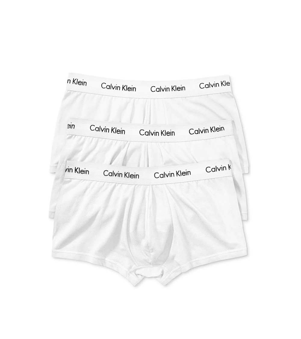 Calvin Klein trunks 3 pack in cotton stretch Authentic Brands For
