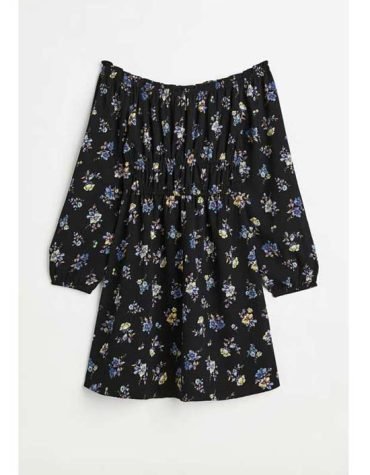 H&M -Off-the-shoulder dress