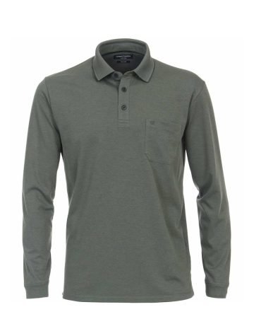 Casa Moda - Men's polo shirt long sleeve (433995300)