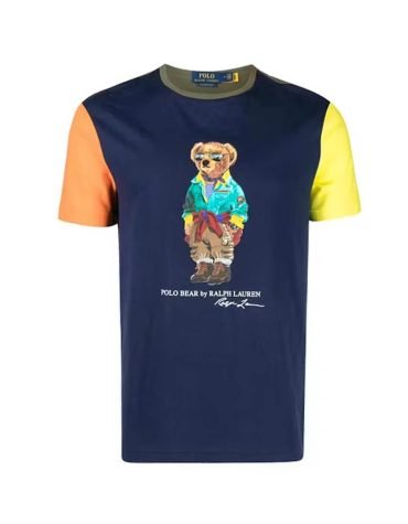 Original Polo Ralph Lauren – Polo Bear-Print Color-Block T-Shirt
