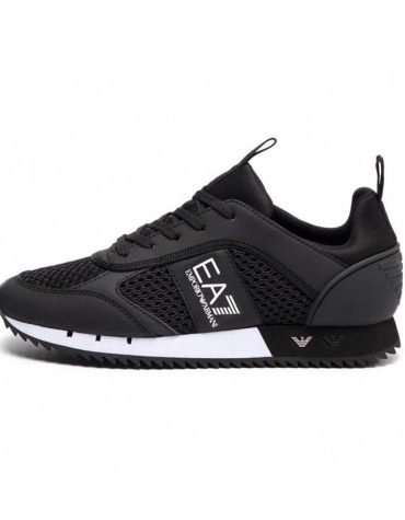 Emporio Armani -  EA7 XK050 Mesh Running Style Mens Trainers Black