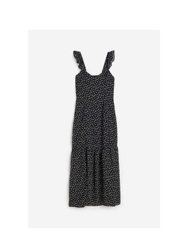 H&M - Open-backed chiffon dress