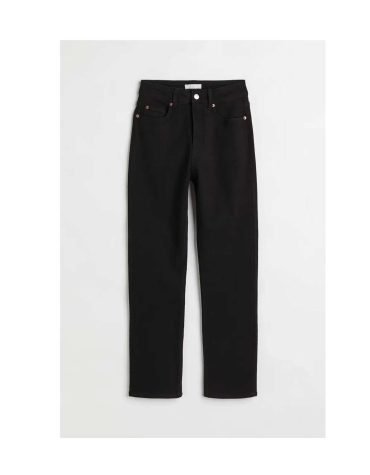 H&M -Slim High Ankle Jeans Black