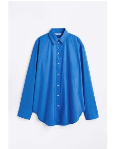 H&M -Cotton poplin shirt