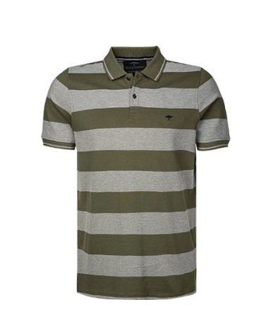 Original FYNCH-HATTON - Polo Shirt with Block Stripes