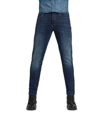 Original G-STAR 3301- SLIM JEANS - ELTO SUPERSTRETCH WORN IN DUSK BLUE