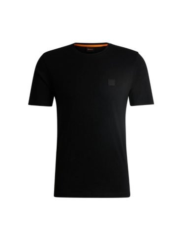 Original Hugo Boss -Cotton jersey T-shirt with logo patch