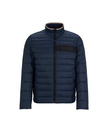Original Hugo boss -WATER-REPELLENT JACKET WITH 3D LOGO TAPE
