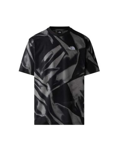 Original The North Face - Oversize Simple Dome T-Shirt Smoked Pearl Garment Fold Print