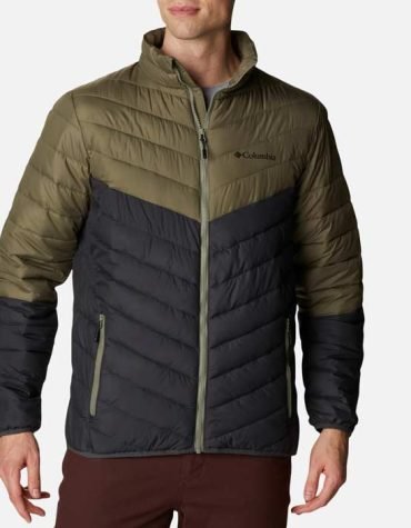Original Columbia - Eddie Gorge Men's Khaki Puffer Winter Jacket