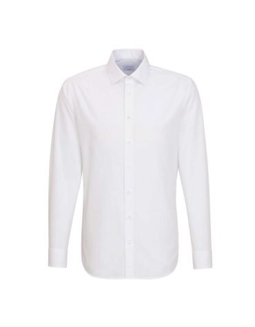 Original Seidensticker -Shaped shirt white, One Colour