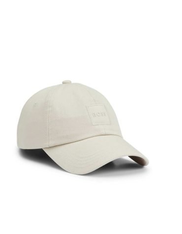 Hugo boss -Cotton-twill cap with tonal logo patch
