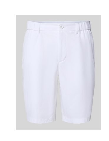 Original Hugo BOSS Green 'Speedflex' back pocket shorts in white