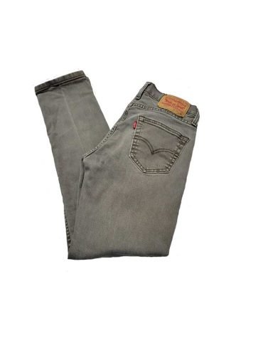 Original -Levis 511 Mens Slim Fit Jeans Size 29 X 30(Actual) Gray Distressed2